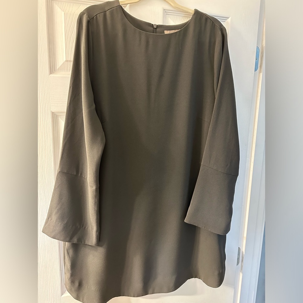 Gray H&M sheath dress sz 18